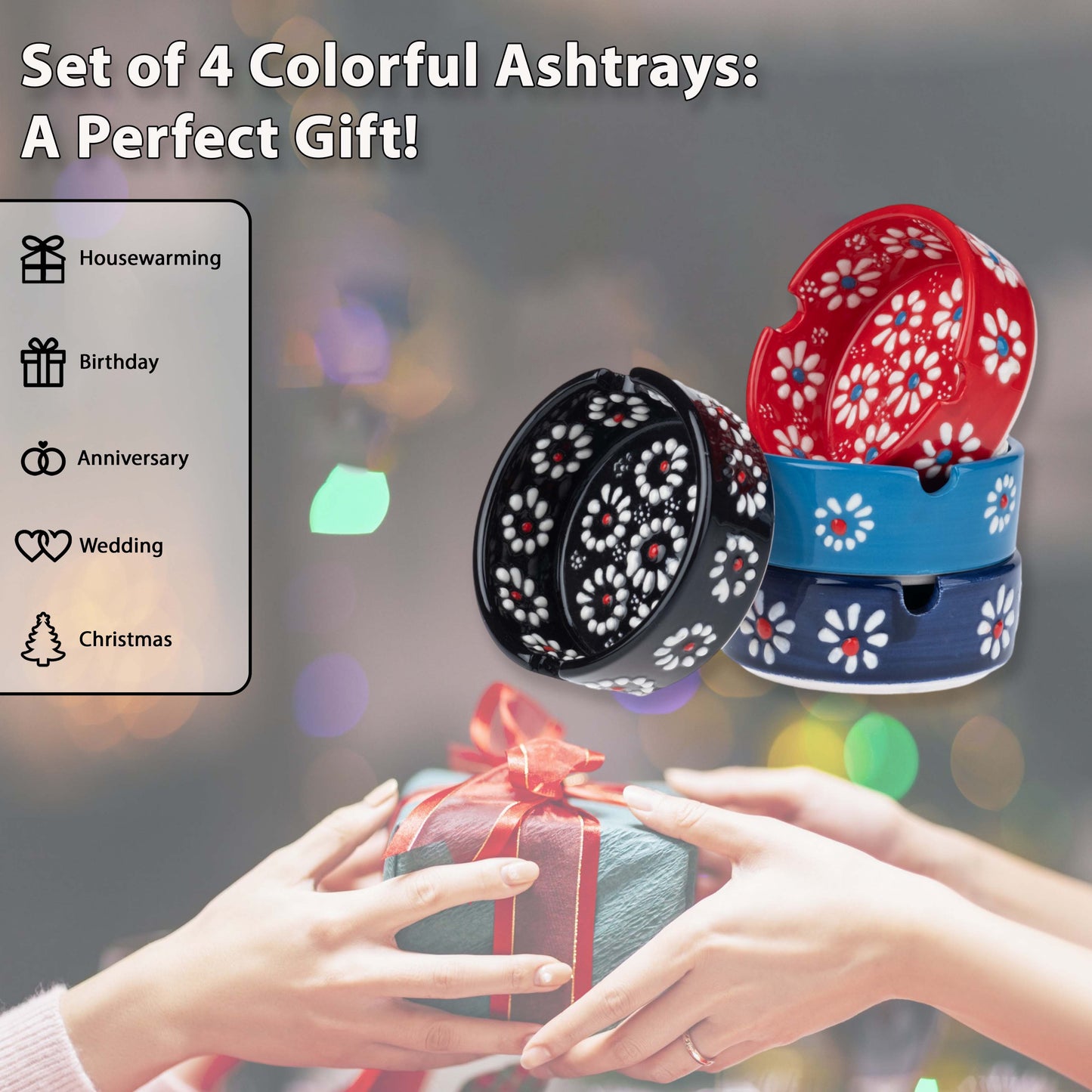 handmade ceramic ashtrays, ashtray for outdoor