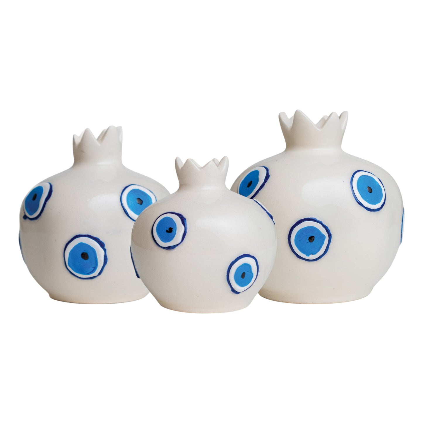 Handmade Ceramic Pomegranate Vase, Ceramic Vase Home Decor