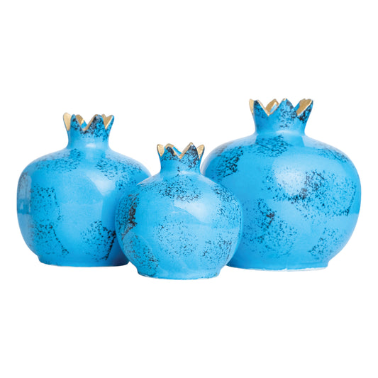 Handmade Ceramic Pomegranate Vase, Ceramic Vase Home Decor