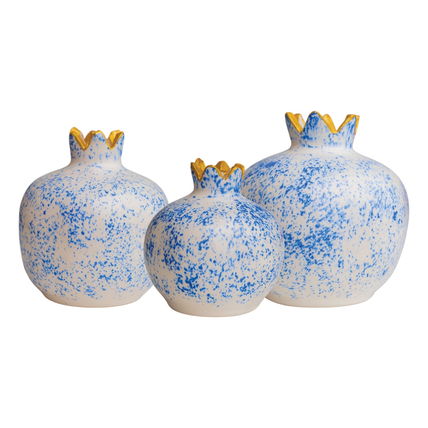 Handmade Ceramic Pomegranate Vase, Ceramic Vase Home Decor