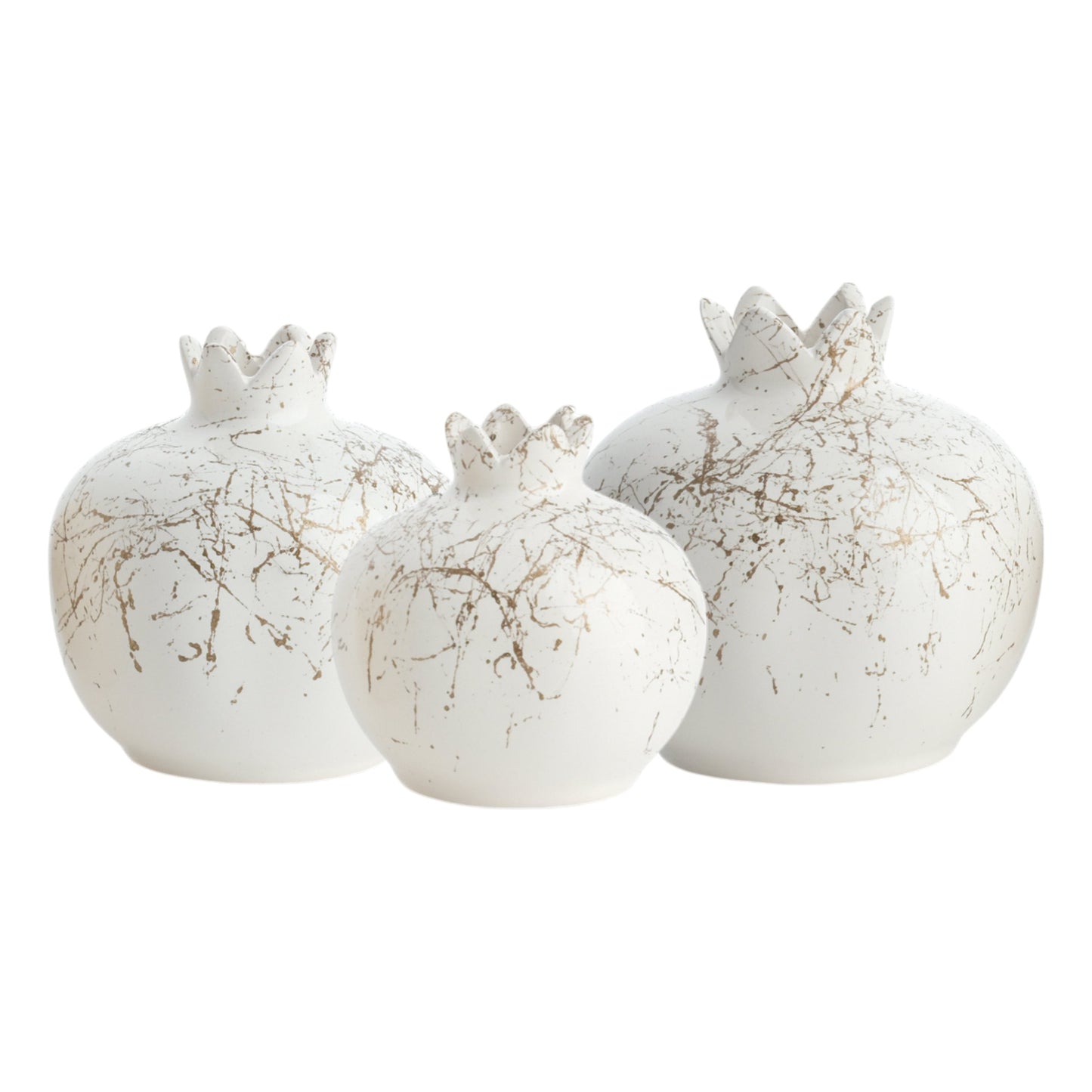 Handmade Ceramic Pomegranate Vase, Ceramic Vase Home Decor