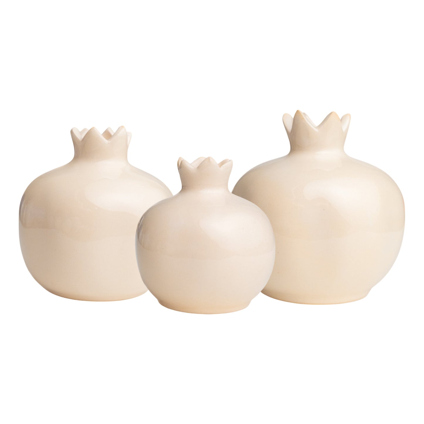 Handmade Ceramic Pomegranate Vase, Ceramic Vase Home Decor