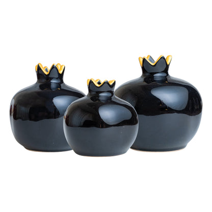 Handmade Ceramic Pomegranate Vase, Ceramic Vase Home Decor