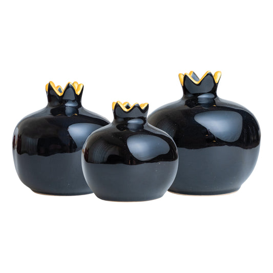 Handmade Ceramic Pomegranate Vase, Ceramic Vase Home Decor