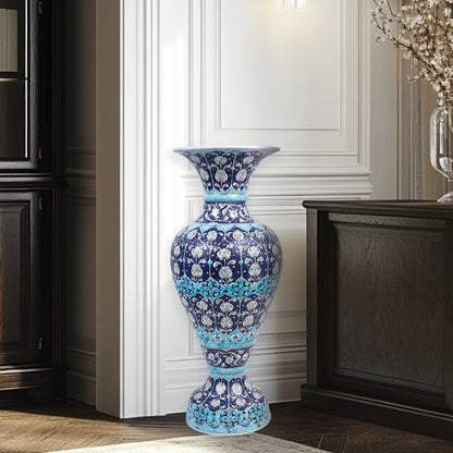 Handmade Ceramic Decorative Vase, Royal Majesty Ceramic Vase