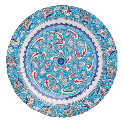 Ceramic Decorative Plate, Celestial Harmony Decorative Plate