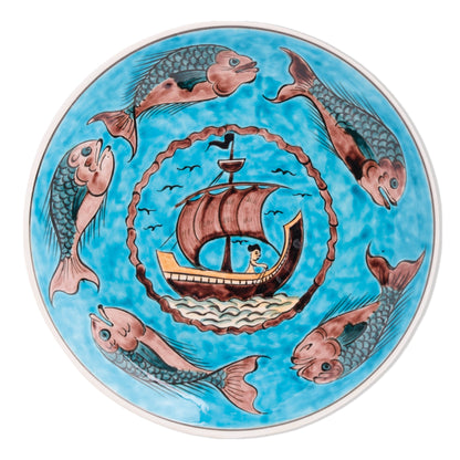 Ceramic Decorative Plate, Mariner's Voyage Decorative Plate