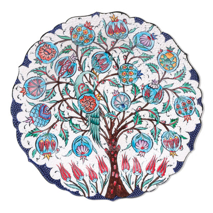 Ceramic Decorative Plate, Eden Harmony Decorative Plate