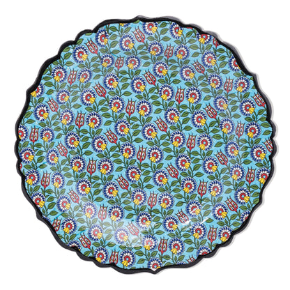 Ceramic Decorative Plate, Garden Bliss Decorative Plate