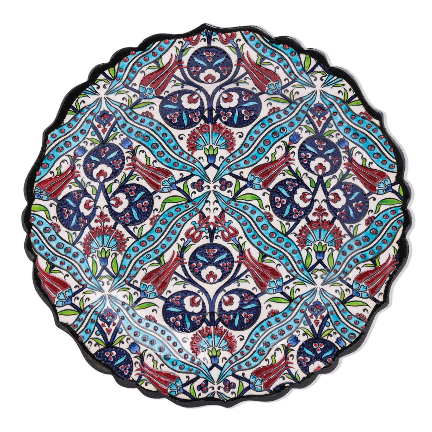 Ceramic Decorative Plate, Eternal Elegance Decorative Plate