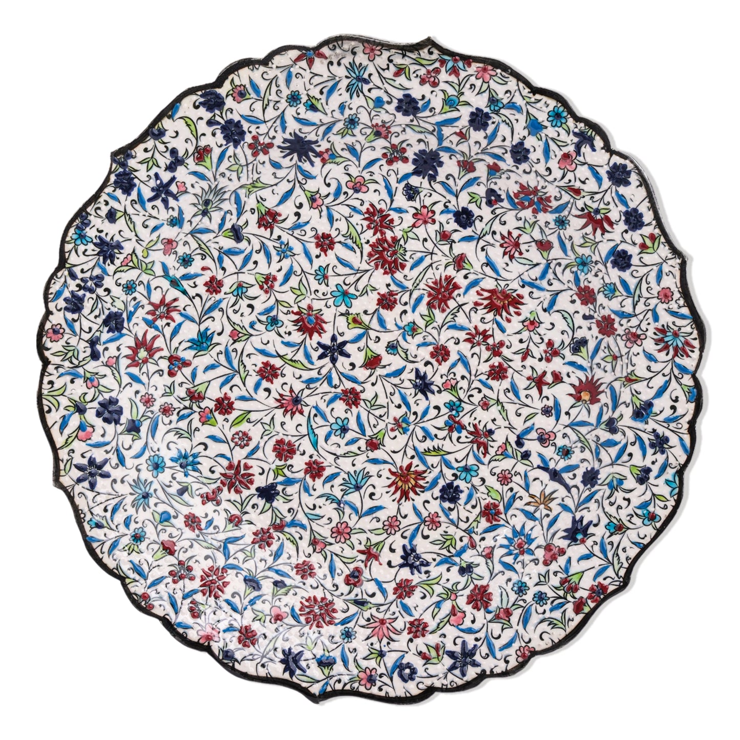 Ceramic Decorative Plate, Spring Symphony Decorative Plate