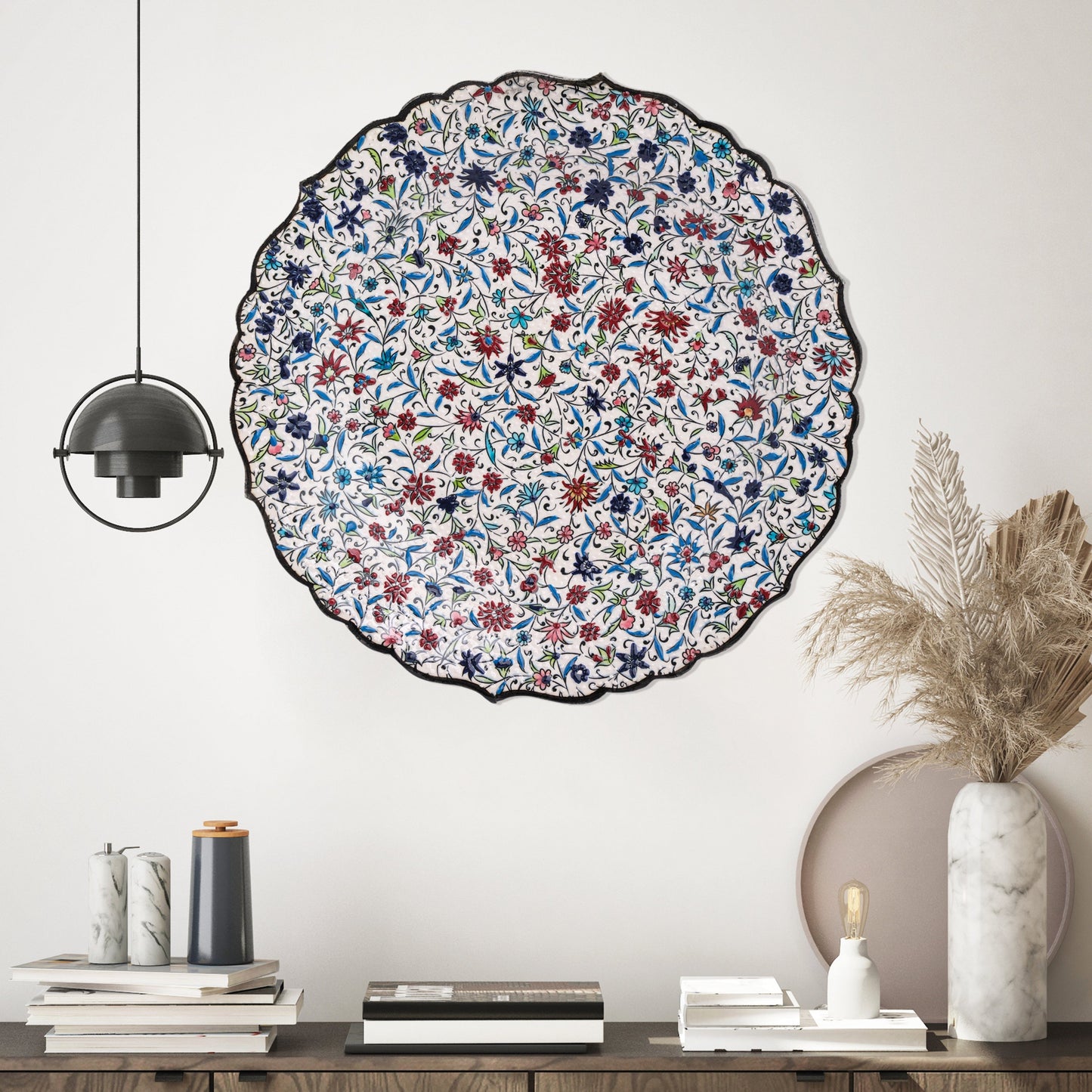 Ceramic Decorative Plate, Spring Symphony Decorative Plate