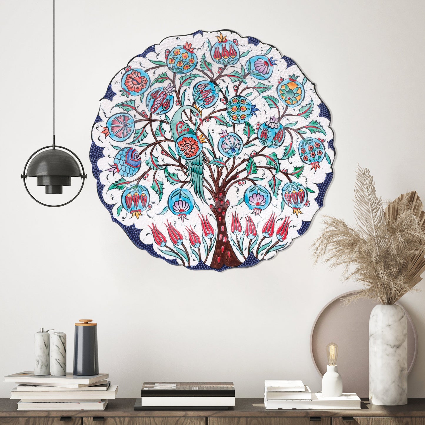 Ceramic Decorative Plate, Eden Harmony Decorative Plate