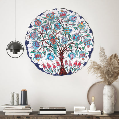 Ceramic Decorative Plate, Eden Harmony Decorative Plate