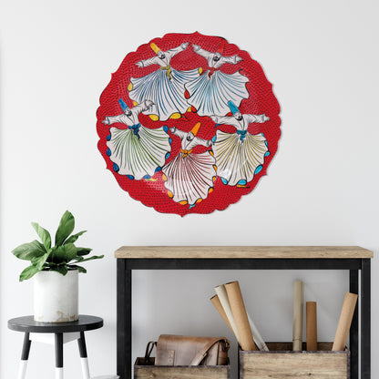 Ceramic Decorative Plate, Sufis' Harmony Decorative Plate