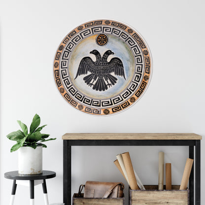 Ceramic Decorative Plate, Imperial Eagle Decorative Plate