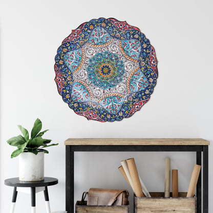 Ceramic Decorative Plate, Celestial Harmony Decorative Plate