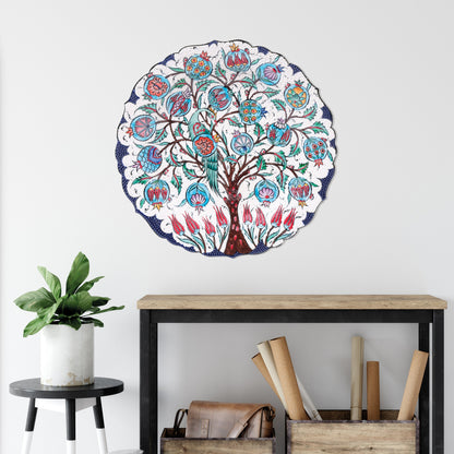 Ceramic Decorative Plate, Eden Harmony Decorative Plate