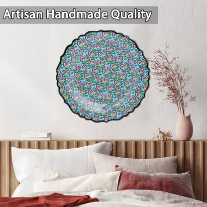 Ceramic Decorative Plate, Garden Bliss Decorative Plate