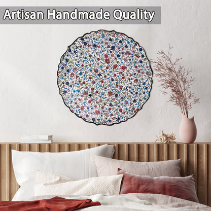 Ceramic Decorative Plate, Spring Symphony Decorative Plate