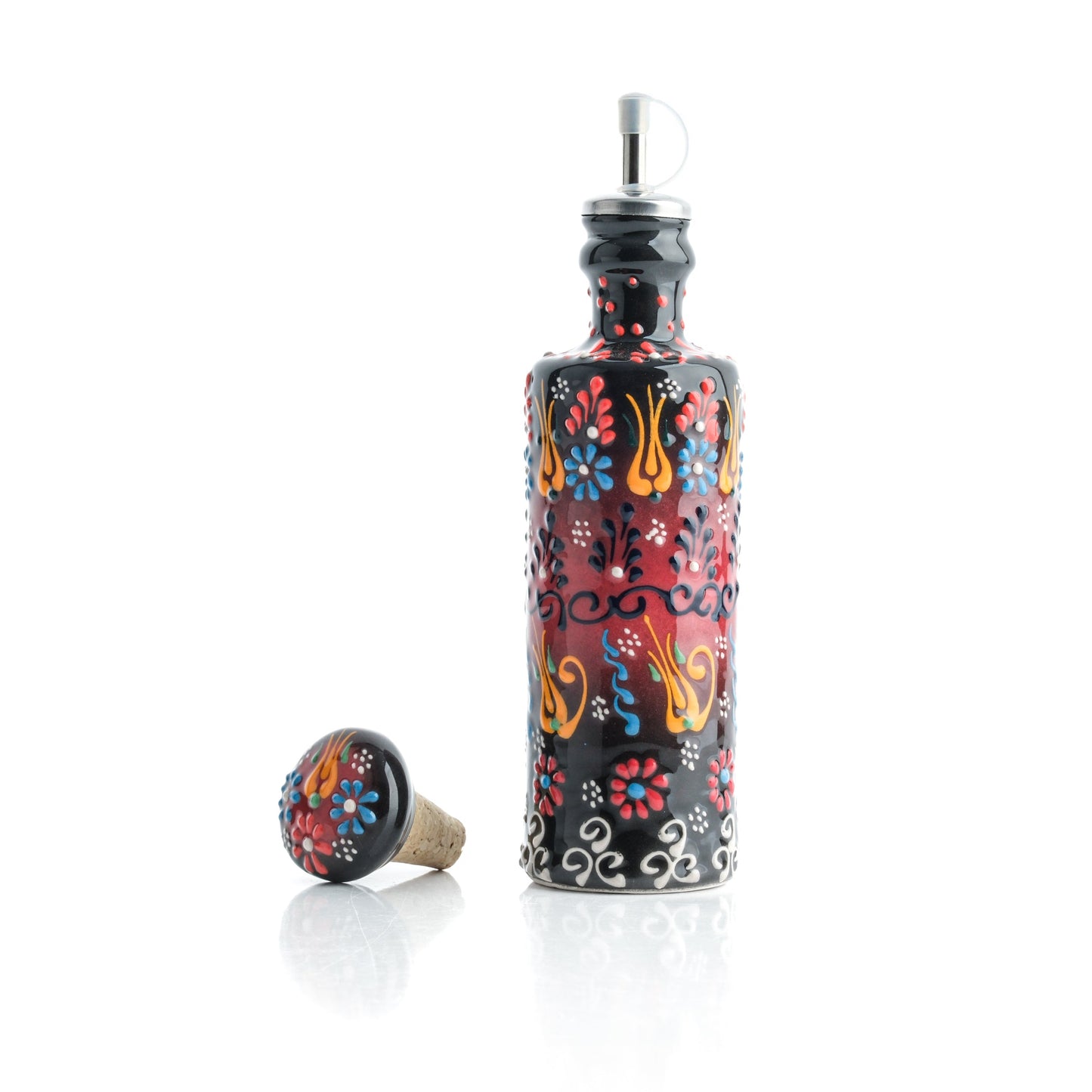 Ceramic Oil Dispenser, Olive Oil Dispener, Handmade Ceramic Oil Bottle - EVANILIFE Oil Dispenser (Image 11)