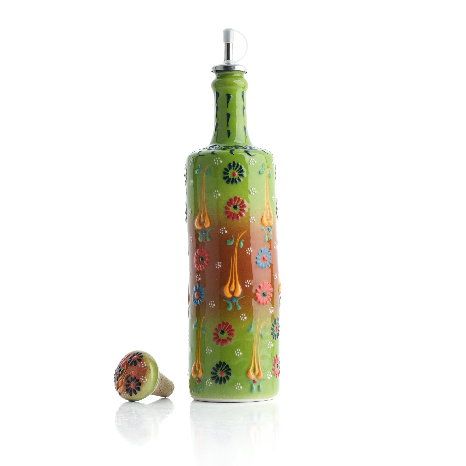 Ceramic Oil Dispenser, Olive Oil Dispener, Handmade Ceramic Oil Bottle - EVANILIFE Oil Dispenser (Image 18)