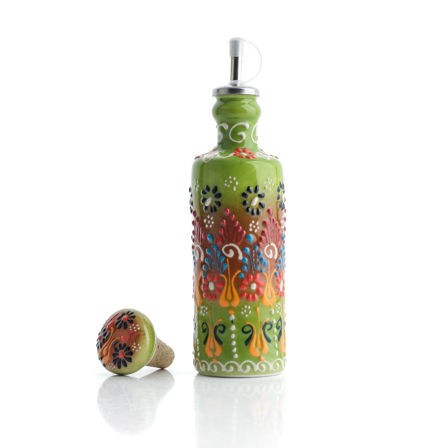 Ceramic Oil Dispenser, Olive Oil Dispener, Handmade Ceramic Oil Bottle - EVANILIFE Oil Dispenser (Image 17)