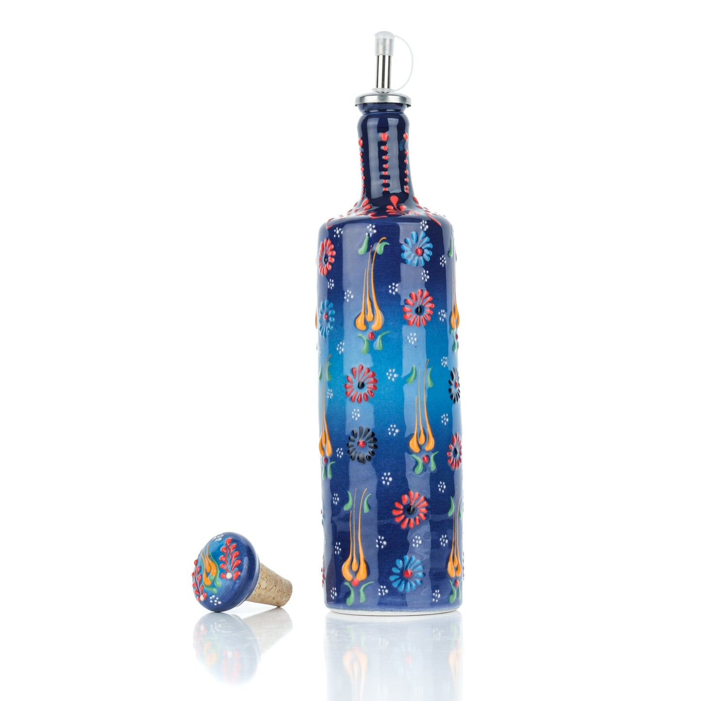 Ceramic Oil Dispenser, Olive Oil Dispener, Handmade Ceramic Oil Bottle - EVANILIFE Oil Dispenser (Image 20)