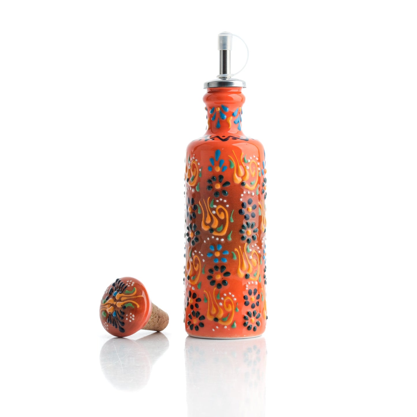 Ceramic Oil Dispenser, Olive Oil Dispener, Handmade Ceramic Oil Bottle - EVANILIFE Oil Dispenser (Image 22)