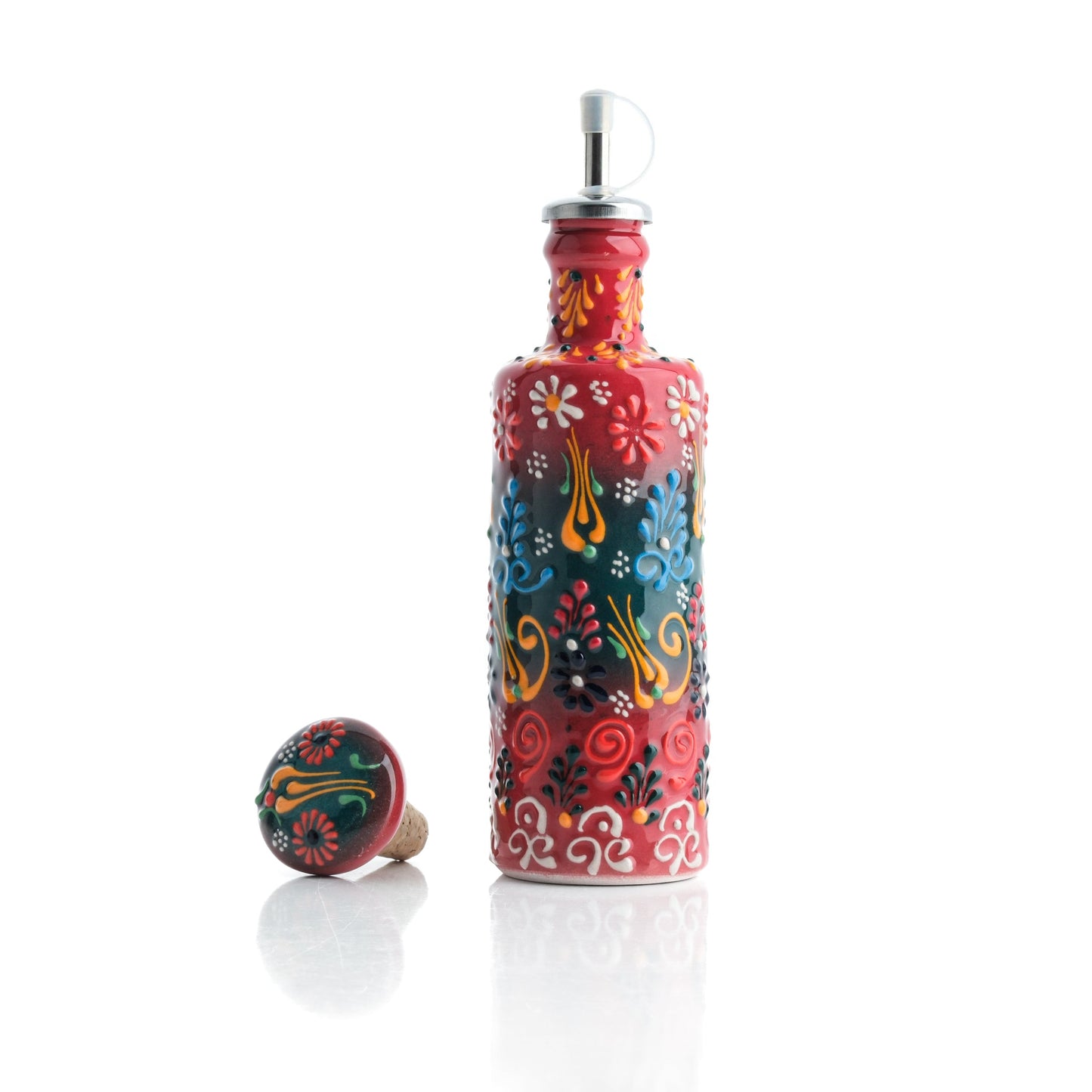 Ceramic Oil Dispenser, Olive Oil Dispener, Handmade Ceramic Oil Bottle - EVANILIFE Oil Dispenser (Image 24)