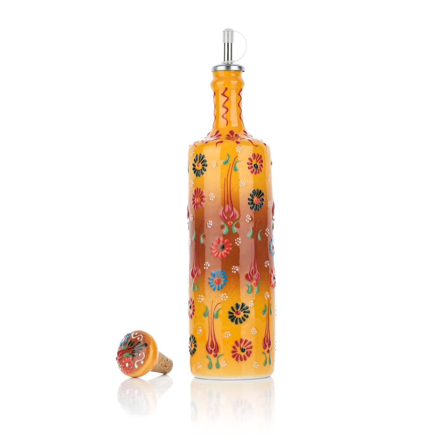 Ceramic Oil Dispenser, Olive Oil Dispener, Handmade Ceramic Oil Bottle - EVANILIFE Oil Dispenser (Image 16)