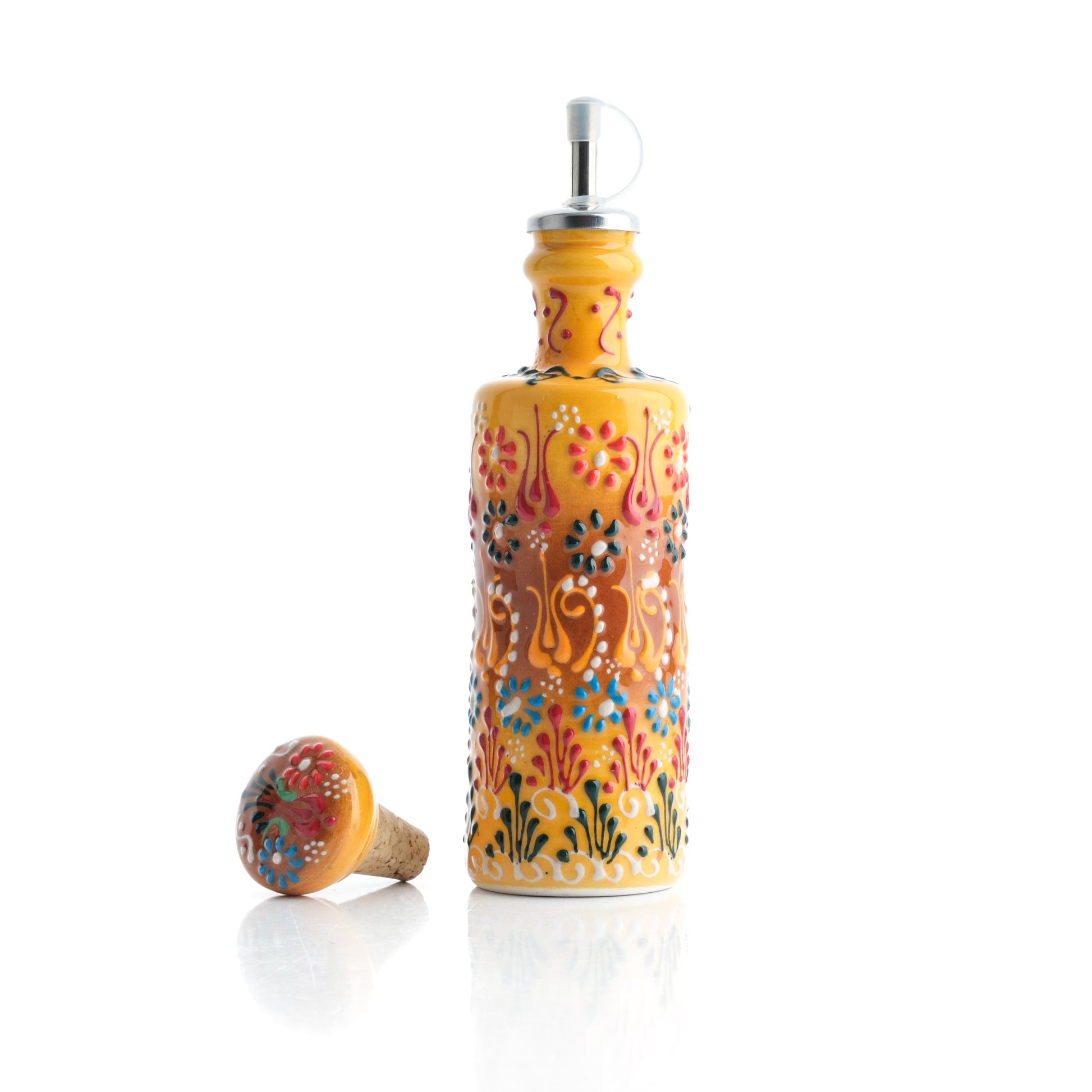Ceramic Oil Dispenser, Olive Oil Dispener, Handmade Ceramic Oil Bottle - EVANILIFE Oil Dispenser (Image 15)