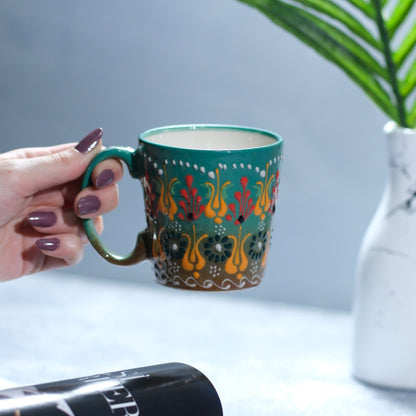 handmade ceramic coffee mug