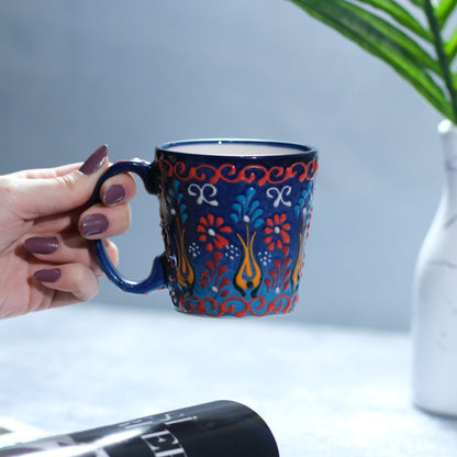 handmade ceramic coffee mug