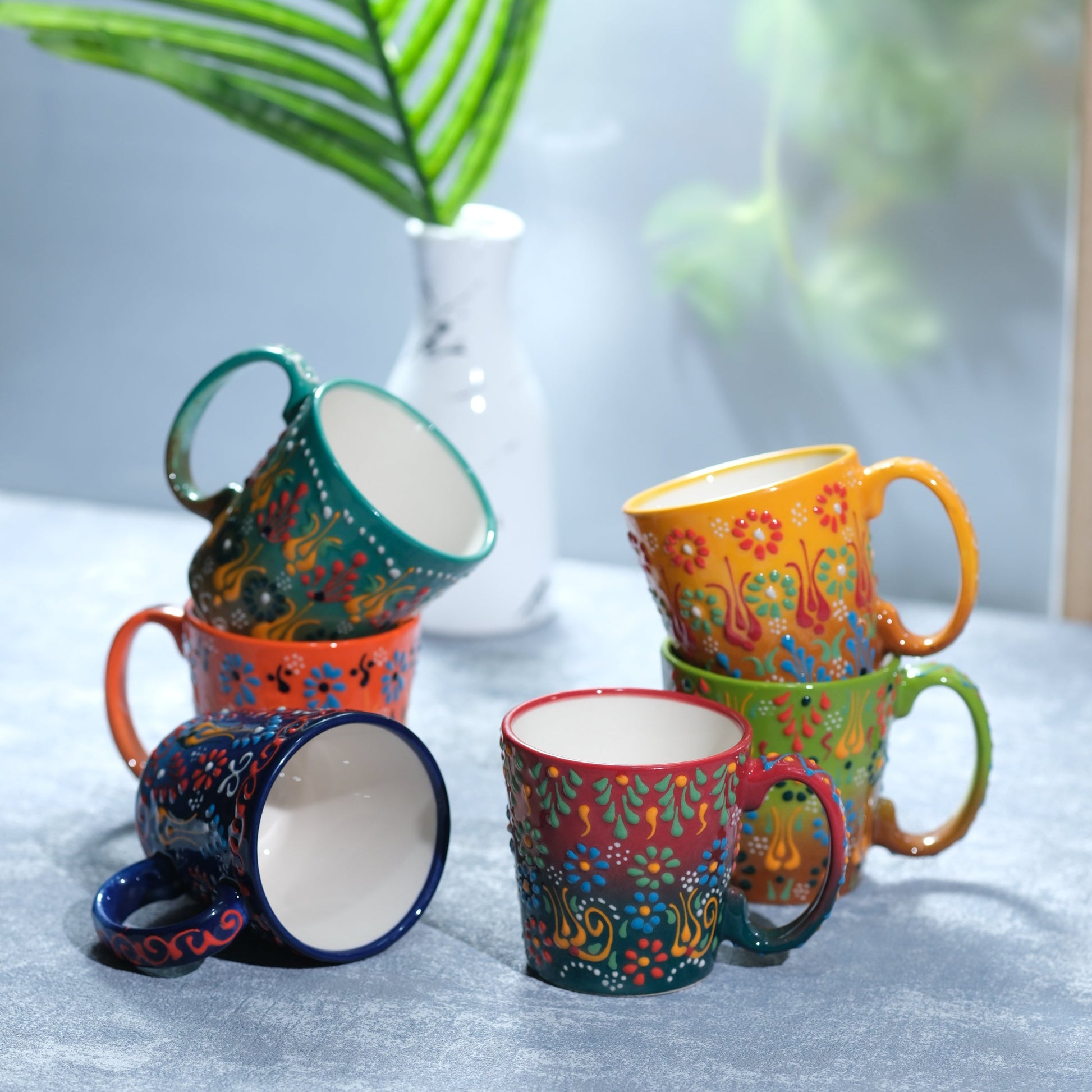 handmade ceramic coffee mug