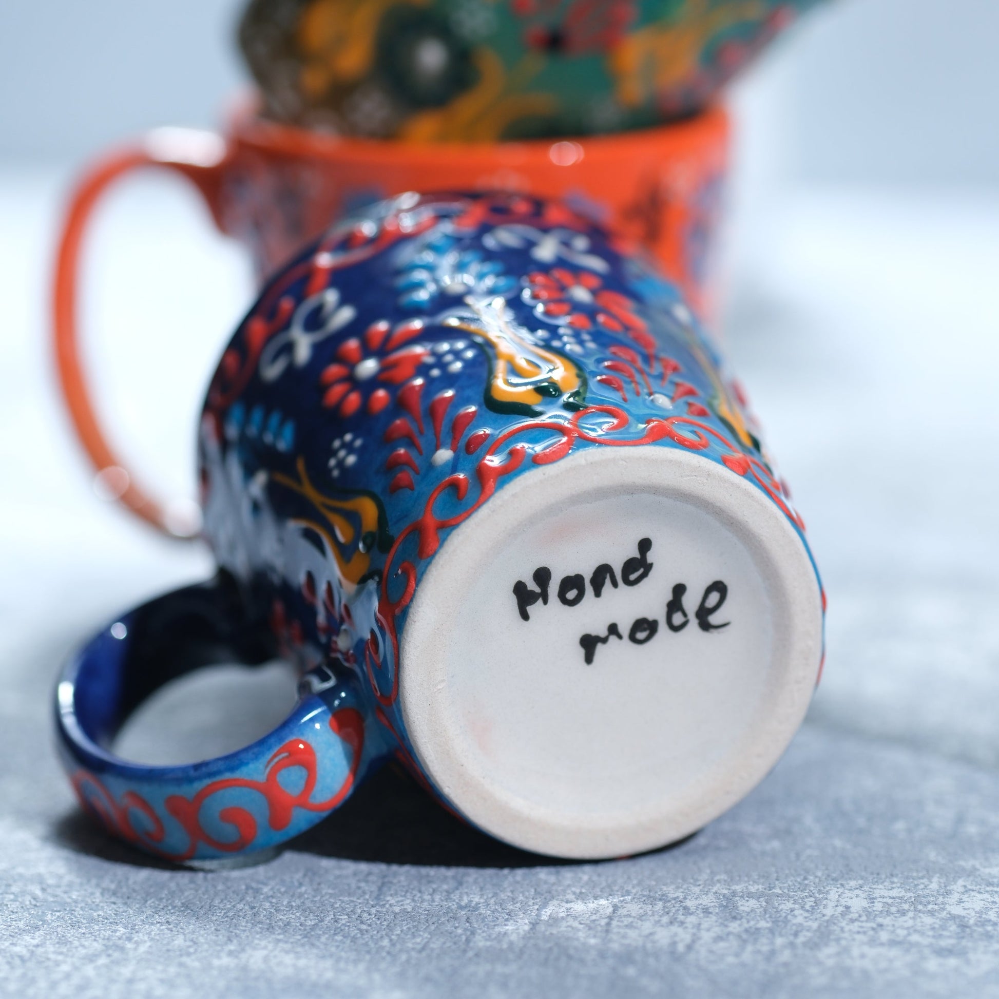 handmade ceramic coffee mug