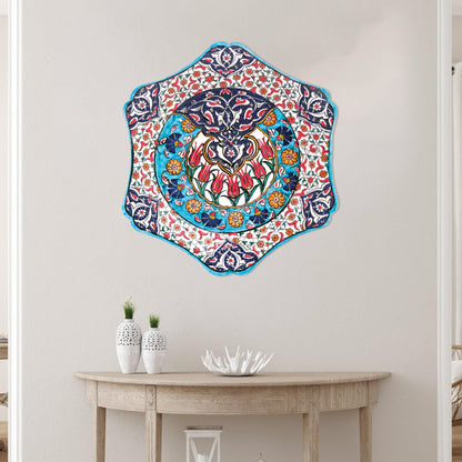 Ceramic Decorative Plate, Tulip Majesty Decorative Plate