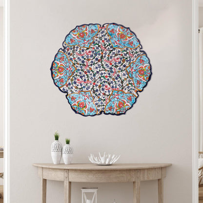 Ceramic Decorative Plate, Imperial Blossom Decorative Plate