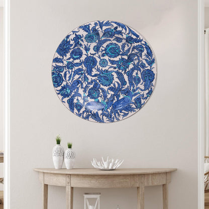 Ceramic Decorative Plate, Celestial Wildlife Decorative Plate