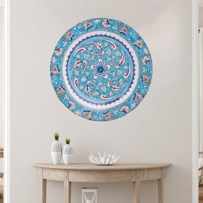 Ceramic Decorative Plate, Celestial Harmony Decorative Plate