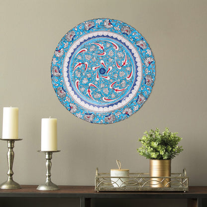 Ceramic Decorative Plate, Celestial Harmony Decorative Plate
