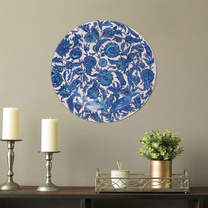 Ceramic Decorative Plate, Celestial Wildlife Decorative Plate