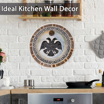 Ceramic Decorative Plate, Imperial Eagle Decorative Plate