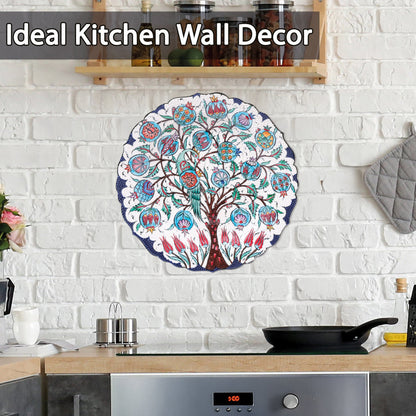 Ceramic Decorative Plate, Eden Harmony Decorative Plate