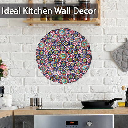 Ceramic Decorative Plate, Royal Mosaic Decorative Plate
