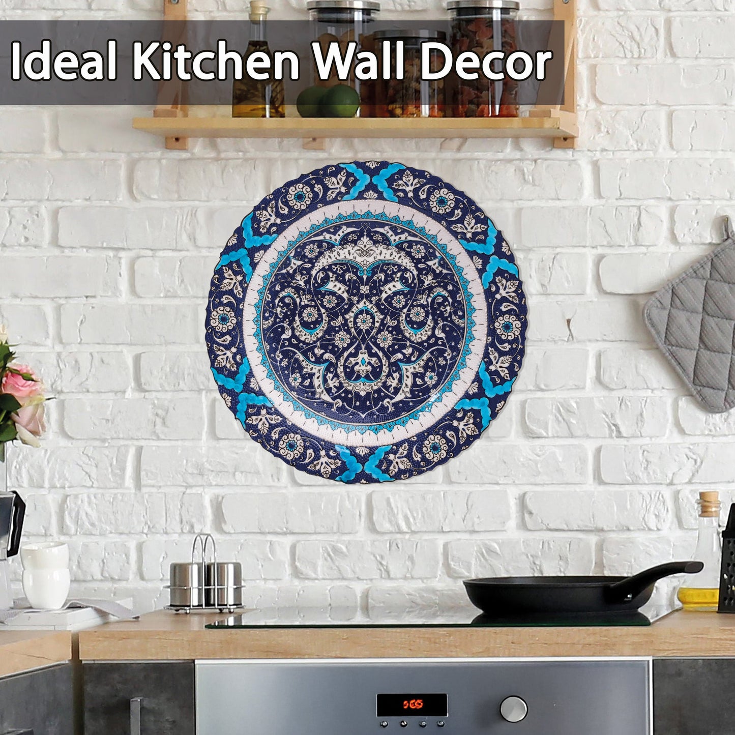 Ceramic Decorative Plate, Timeless Art Decorative Plate