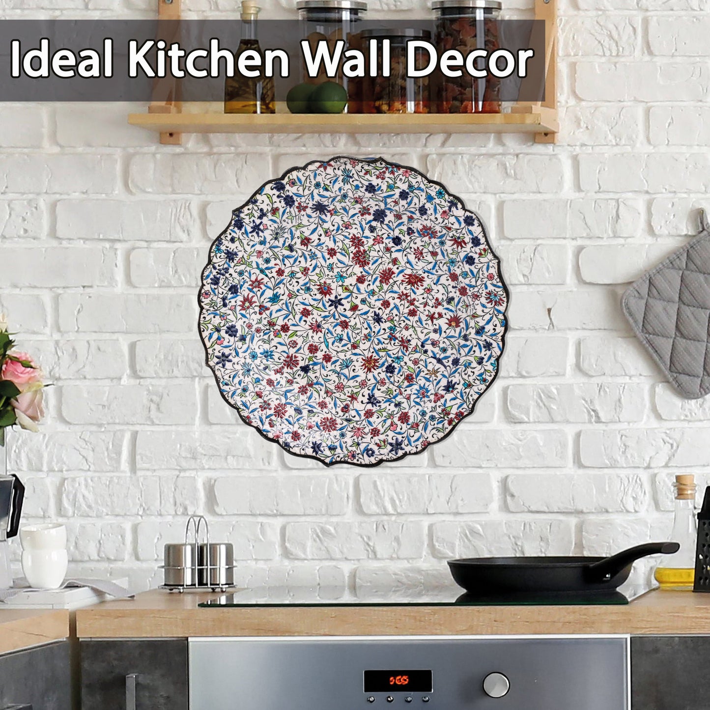 Ceramic Decorative Plate, Spring Symphony Decorative Plate