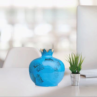 Handmade Ceramic Pomegranate Vase, Ceramic Vase Home Decor