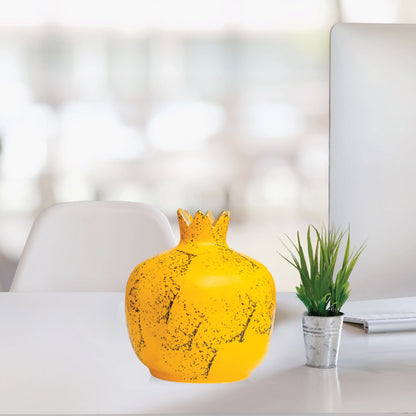 Handmade Ceramic Pomegranate Vase, Ceramic Vase Home Decor