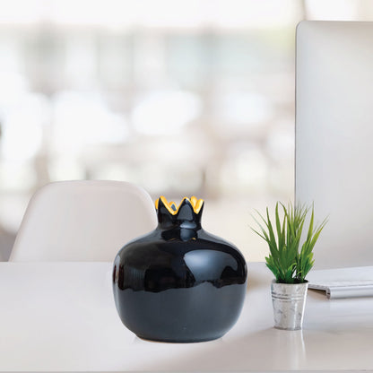 Handmade Ceramic Pomegranate Vase, Ceramic Vase Home Decor